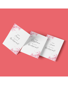 Bridal Party Cards